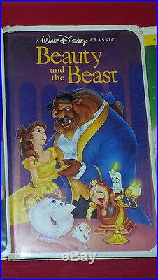 Beauty and The Beast VHS 1992 Walt Disney RARE Diamond Classic