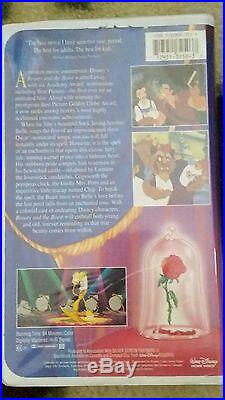 Beauty and the Beast (VHS, 1992) Walt Disney Black Diamond Classic