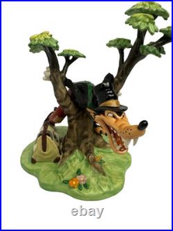 Big Bad Wolf WDCC Figurine 60th LE Disney #5654/7500 with COA & Box
