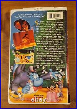 Black Diamond Edition, A Walt Disney Classic Aladdin (VHS, 1662) vguc