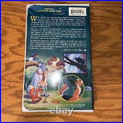 Black Diamond Edition The Fox and the Hound VHS Tape Walt Disney Classics-Rare
