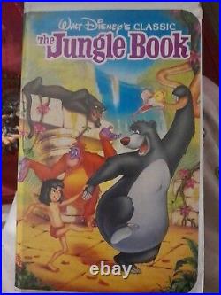 Black Diamond The Classics Walt Disney's THE JUNGLE BOOK VHS (1991)#1122 USA