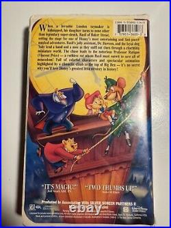 Black Diamond Walt Disney Classic The Great Mouse Detective Vhs Tape