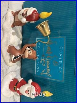 Chip N Dale Little Mischief Makers Pluto Christmas Tree Santa Candle Figurine