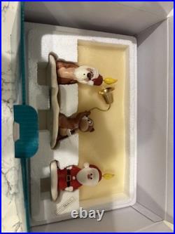 Chip N Dale Little Mischief Makers Pluto Christmas Tree Santa Candle Figurine