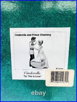 Cinderella Prince Charming So This Is Love Figurine Walt Disney Classics COA