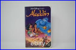 Classic Walt Disney Aladdin (VHS, 1993) RARE BLACK DIAMOND EDITION Original