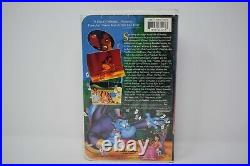 Classic Walt Disney Aladdin (VHS, 1993) RARE BLACK DIAMOND EDITION Original
