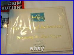 Classics Disney Collection Presenting the Glass Slipper (Footman) Cinderella COA