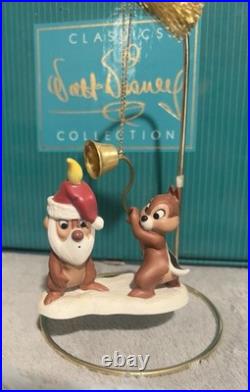 Classics Walt Disney Collection Chip & Dale Christmas Figurine In BoxGift Wrap