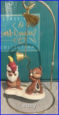Classics Walt Disney Collection Chip & Dale Christmas Figurine In BoxGift Wrap