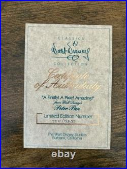 Classics Walt Disney Collection Peter Pan Limited Edition A Fire Fly! A Pixie