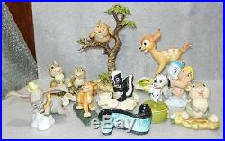 Classics Walt Disney Collection Ten Figurines Bambi Dumbo Hercules Lb-c1087