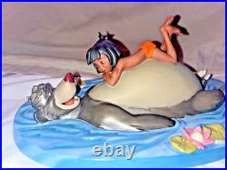 DEFECTIVE WDCC Disney Jungle Book Jungle Harmony Baloo Mowgil G3D