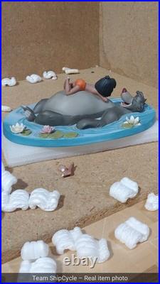 DEFECTIVE WDCC Disney Jungle Book Jungle Harmony Baloo Mowgil G3D