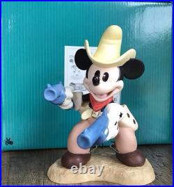 DEFECTIVE WDCC TwoGun Mickey Colorized Limited Edition Set with Box COA G3D