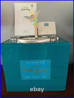 DEFECTIVE WDCC Walt Disney Tinkerbell PAUSES TO REFLECT in Mirror 102878 G3D