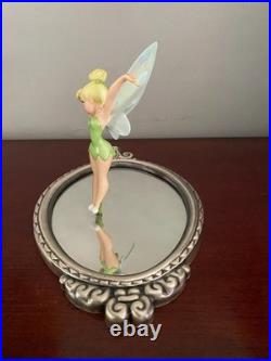 DEFECTIVE WDCC Walt Disney Tinkerbell PAUSES TO REFLECT in Mirror 102878 G3D