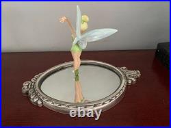 DEFECTIVE WDCC Walt Disney Tinkerbell PAUSES TO REFLECT in Mirror 102878 G3D
