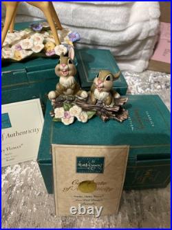 DISNEY's 1992 WDCC Bambi Classics Collection 5 Piece Set