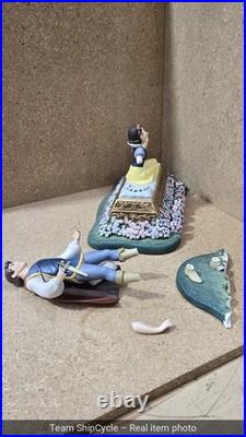 Defective Wdcc Snow White And The Seven Dwarfs A Kiss Brings Love A Prin G3d