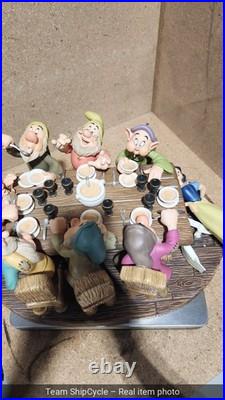 Defective Wdcc Walt Disney Classics Soups On Snow White 7 Dwarfs For Sha G3d