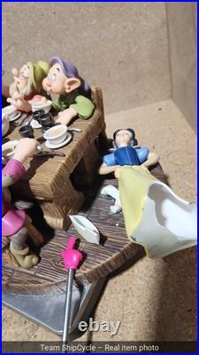 Defective Wdcc Walt Disney Classics Soups On Snow White 7 Dwarfs For Sha G3d