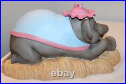 Disney, Baby Mine Figurine, Mrs Jumbo & Dumbo 2001, 60 Anniversary, Box Coa