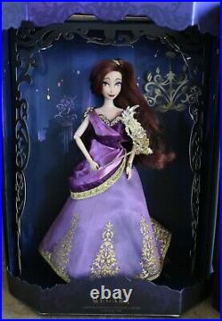 Disney Classic Megara Doll IN Designer Limited Edition Midnight Masquerade Dress