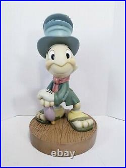 Disney Classic Pinocchio Jiminy Cricket Big Fig Figure Statue with Base