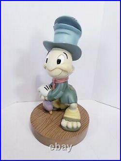 Disney Classic Pinocchio Jiminy Cricket Big Fig Figure Statue with Base