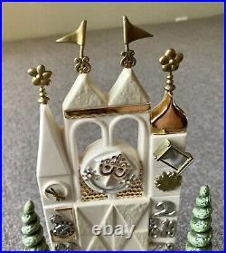 Disney Classic WDCC It's a Small World Glockenspiel Clock Tower w Box & COA RARE