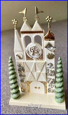 Disney Classic WDCC It's a Small World Glockenspiel Clock Tower w Box & COA RARE