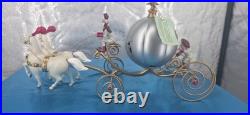 Disney Classic's Walt Disney's Cinderella Pumpkin Carriage With Box Rare