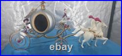 Disney Classic's Walt Disney's Cinderella Pumpkin Carriage With Box Rare