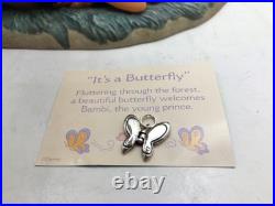 Disney Classics Bambi & Mother Figurine withCOA + Bonus Charm