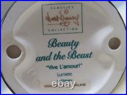 Disney Classics Collection Beauty and the Beast Lumiere'Vive l'amour' NEW