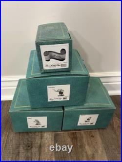 Disney Classics Collection Big Bad Wolf & Three Little Pigs & Titles Scroll NIB