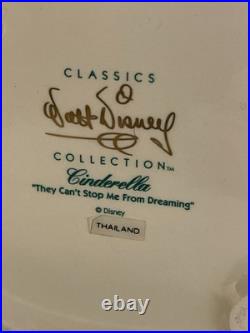 Disney Classics Collection Cinderella They Can't Stop Me From Dreaming COA BOX