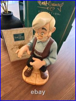Disney Classics Collection Pinocchio'Good-bye Son' Geppetto Ceramic Figurine