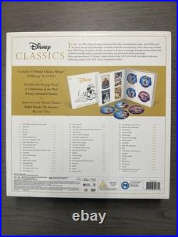 Disney Classics Complete 1937-2018 Walt Disney 55 Blu Ray Movie Collection OOP