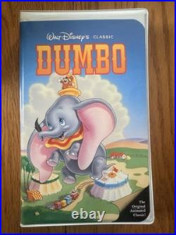 Disney Classics VHS Lot NTSC Walt Disney Home Video Rare Black Diamond Edition