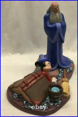 Disney Classics Wdcc Fantasia 2000 Mickey & Yen Sid Oops. Box & Coa Mint