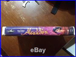 Disney Diamond Classic Rare Aladdin Vhs 1993