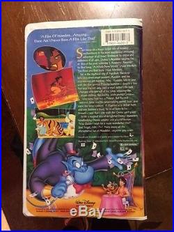 Disney Diamond Classic Rare Aladdin Vhs 1993