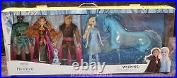 Disney Frozen 2 Deluxe Classic Doll Gift Set Elsa, Anna, Nokk, Mattias, Kristoff