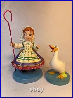 Disney Its a Small World Belgium Sheep Herder Girl Goose WDCC Porcelain Figurine
