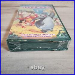 Disney Jungle Book VHS RARE Green Case Brand New Sealed Walt Classic Film Movie