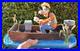 Disney LARGE FISHING FOLLIES GOOFY AND WILBUR IN BOAT boxed L. E. 17/1000 mint