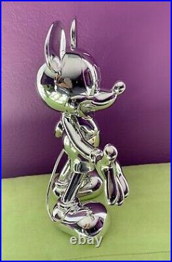 Disney Leblon Delienne Mickey Mouse Pop Art Sculpture Figure Chrome Silver 12H